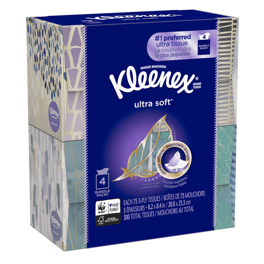 Kleenex tissue 3 pack
